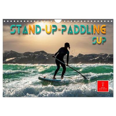 Stand-Up-Paddling SUP (Wandkalender 2026 DIN A4 quer), CALVENDO Monatskalender