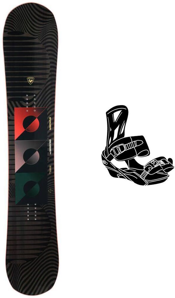 Rossignol  - Pack Planche Snowboard Evader - 149 + Fifty - Planche Snowboard