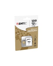 EMTEC Gold+ Flash-Speicherkarte SD-Adapter inbegriffen 128 GB Class 10 microSD Gold (ECMSDM128GXC10GP)