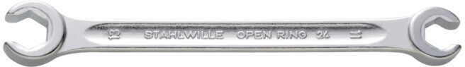 24 Clés à tuyauter OPEN-RING 9 x 11 mm ; Stahlwille (41080911)