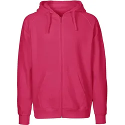 Neutral Herren Bio Kapuzen Sweatjacke O63301 pink M