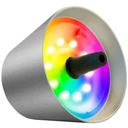Sompex LED-Akku-Flaschenaufsatz Top 2.0 Kunststoff Grahpitgrau