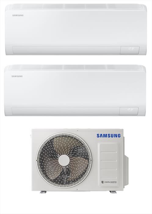 Samsung Kit Dual Luzon S2 9000+12000 Btu-bianco