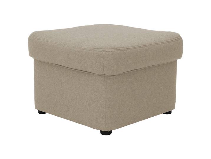 Mid.you Hocker, Schlamm, Kunststoff, Uni, rechteckig, 60x40x60 cm, Made in EU, Wohnzimmer, Hocker, Sitzhocker