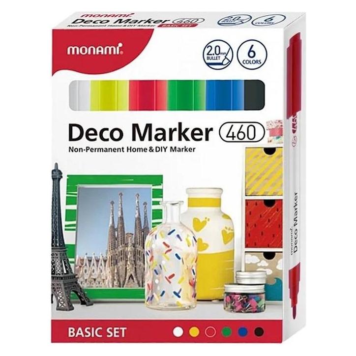 Astra Deco Marker 460 Basisset (B:6C) 20800015010 MONAMI (6x) (20800015010)