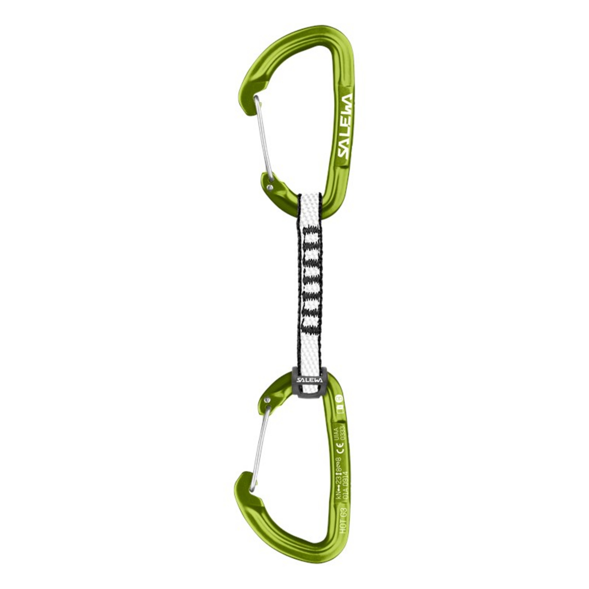 Salewa Dyneema Hot G3 wire/wire Express Set Express-Sets gruen Alpinklettern | Eisklettern | Sportklettern