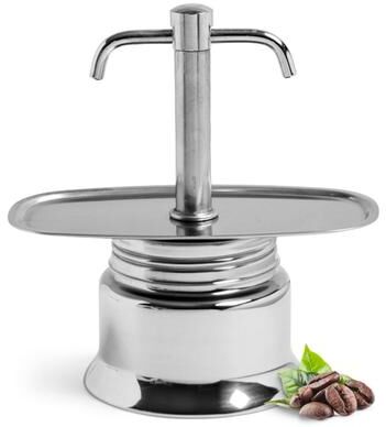 Kings County Tools Stainless Steel Double Spout Stovetop Espresso Maker