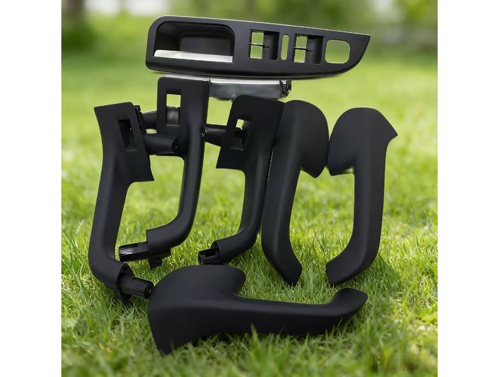 Ensemble de poignées de porte intérieures noires pour VW Golf 5 GTi MK5 Jetta MK5