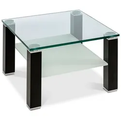 Arteca Couchtisch Modul A 70x70cm Glas Schwarz