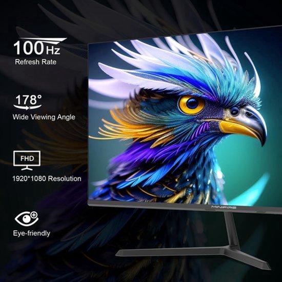 27-Zoll PC-Monitor - 100 Hz - Full HD (1920 x 1080) - IPS-Display - HDMI, USB-C - Für Zuhause und Büro