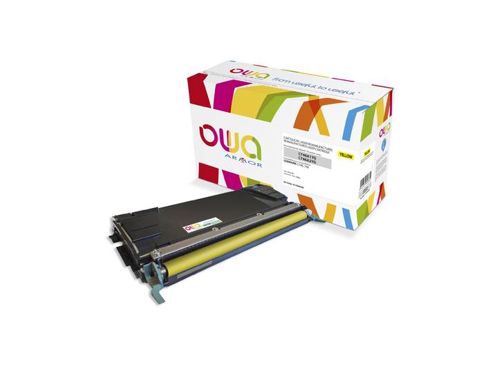 OWA Toner compatible LEXMARK C746 - K15904OW - Jaune