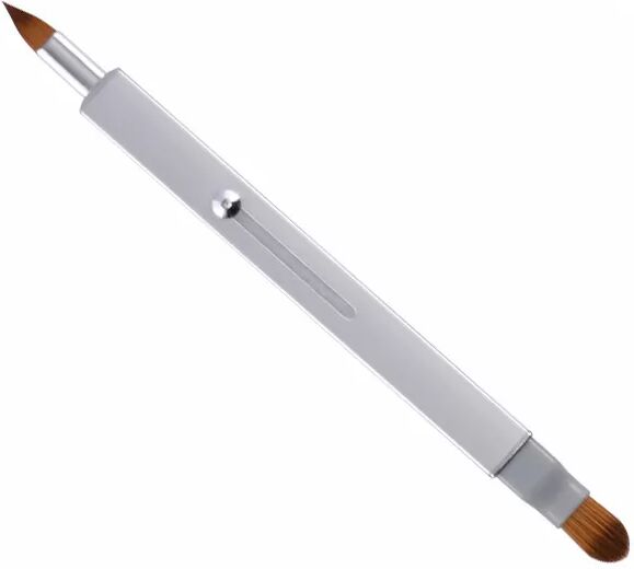 INF Einziehbarer Lippenpinsel - Doppelseitiger Lippenstiftpinsel mit Kappe