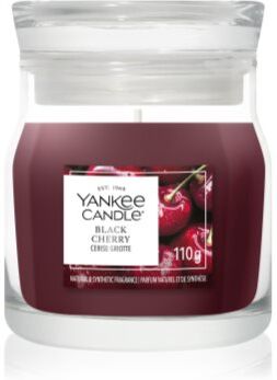 Yankee Candle Black Cherry vela perfumada Signature 110 g. Black Cherry
