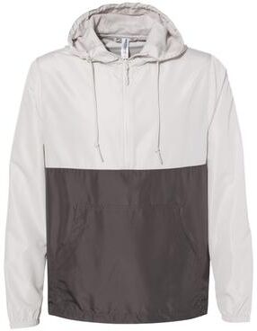 Independent Trading Co. EXP54LWP Lightweight Quarter-Zip Windbreaker Pullover Jacket size 2XL   Polyester