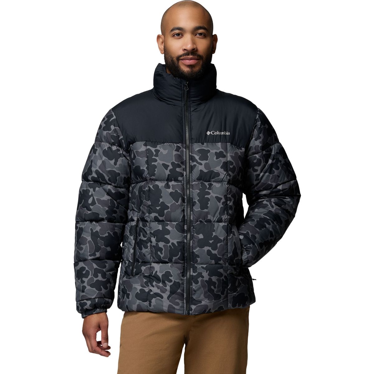 Columbia Men’s Puffect IV Printed Puffer Jacket black puzzle camo, black (010) L 217433-2174331-010-L