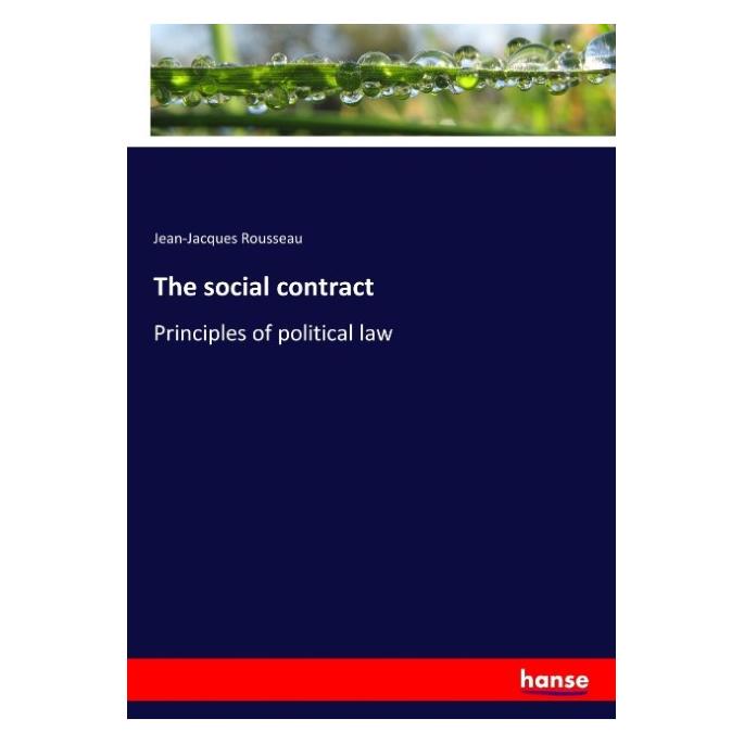 Hansebooks The social contract (Englisch, Softcover, Jean-Jacques Rousseau) (57123685)