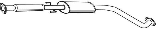 VEGAZ DAS-146 Mittelschalldämpfer