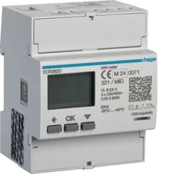 Hager Energiezähler 3phasig ECR382D