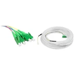 Digitus FTTH-Drop-Kabel, Singlemode, 4 Adern, LC/APC G.657.A2, 30m (30 m), Netzwerkkabel