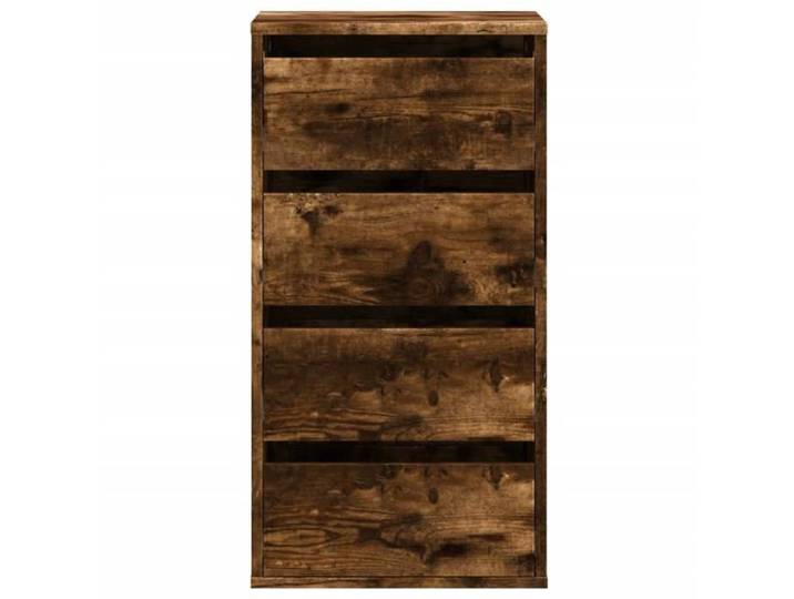 Moderne Commode d'angle BURKE MEUBLE BAS vieux bois 40x41x76 cm bois d'ingénierie AA3205