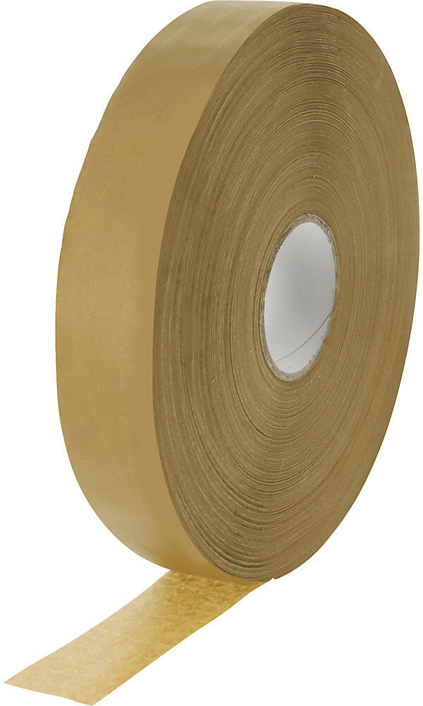ratioform Papier-Maschinenklebeband E-Commerce, fadenverstärkt, Naturkautschuk, Bandbreite 50 mm, 500 m, ab 50 VE