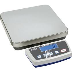 Kern DE 60K5A+C Plattformwaage DE 60K5A+C kalibriert (DAkkS-akkreditiertes Labor) Wägebereich (max.) 60 kg Ablesbarkeit 5 g über Steckernetzteil Silber