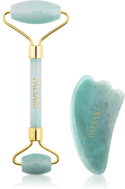 PALSAR7 Massage Roller and Guasha Jade rouleau de massage visage et accessoire de massage