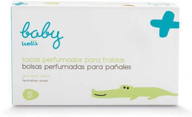 Baby Wells Sacos Perfumados para Fraldas 35 un