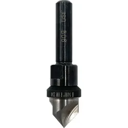 JSO 90° V-Nut und Gravierfräser HW Z3 14mm Schaft 8mm Rechts - 24543-5-14090-R