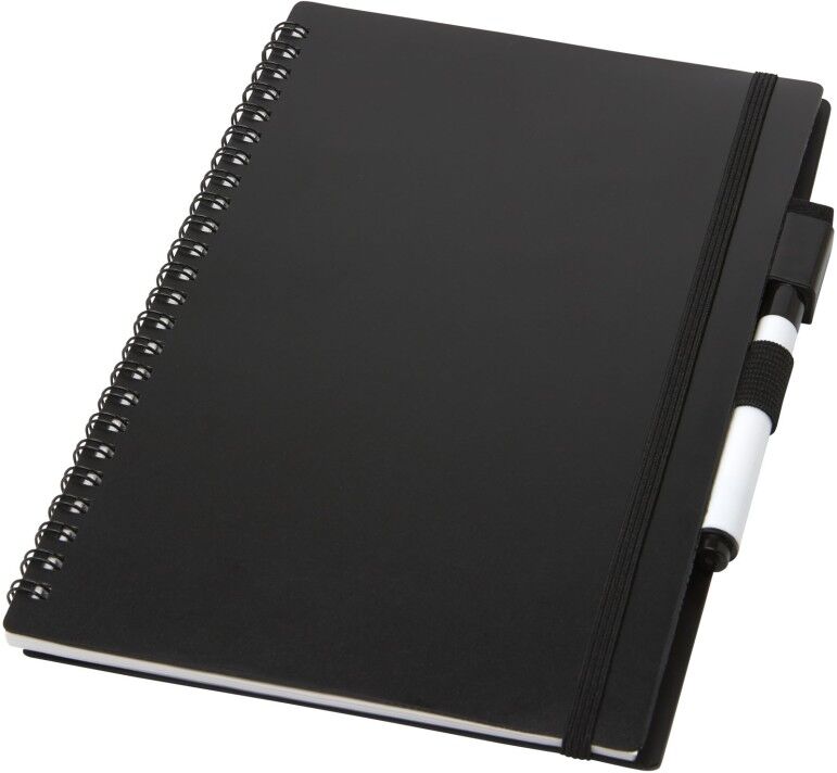 Bloc-notes réutilisable Pebbles format A5 noir
