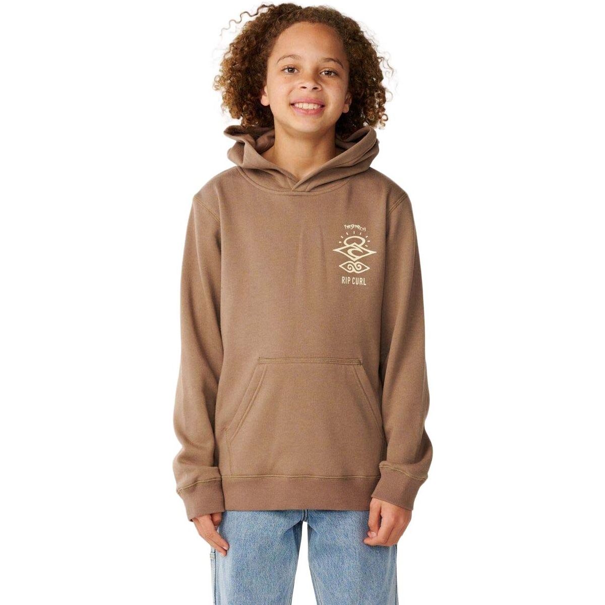 RipCurl Search Icon Hood -boy walnut (0309) 12 KFEGL9-0309-12