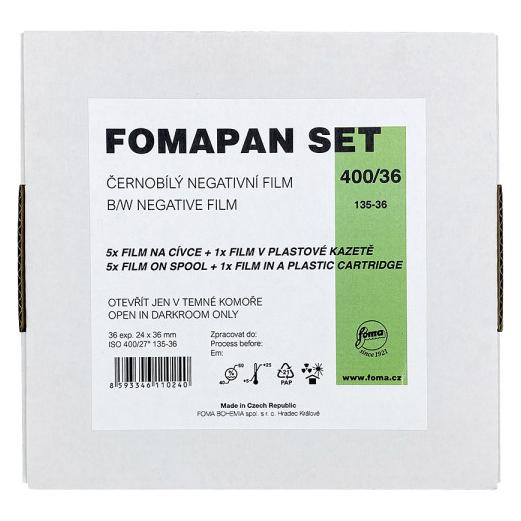 FOMA film pan 400/36 Set 6 films + cartrige (V11024)