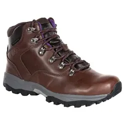 Regatta Bainsford Wanderstiefel Damen (Chestnut/Alpine Purple), Braun, 38