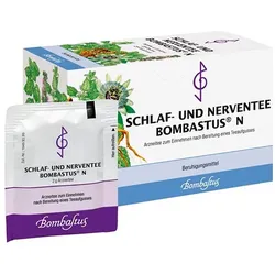 SCHLAF- UND Nerventee Bombastus N Filterbeutel 20X2.0 g