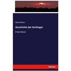 Meltzer:Geschichte der Karthager, Sachbücher von Otto Meltzer