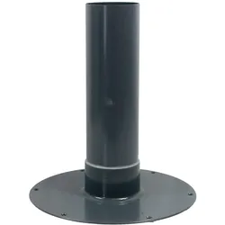 Flachdach-Unterteil DN 100 Spezial-Hart-PVC