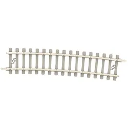 MiniTrix Gebogenes Gleis mit Betonschwellen (Spur N)