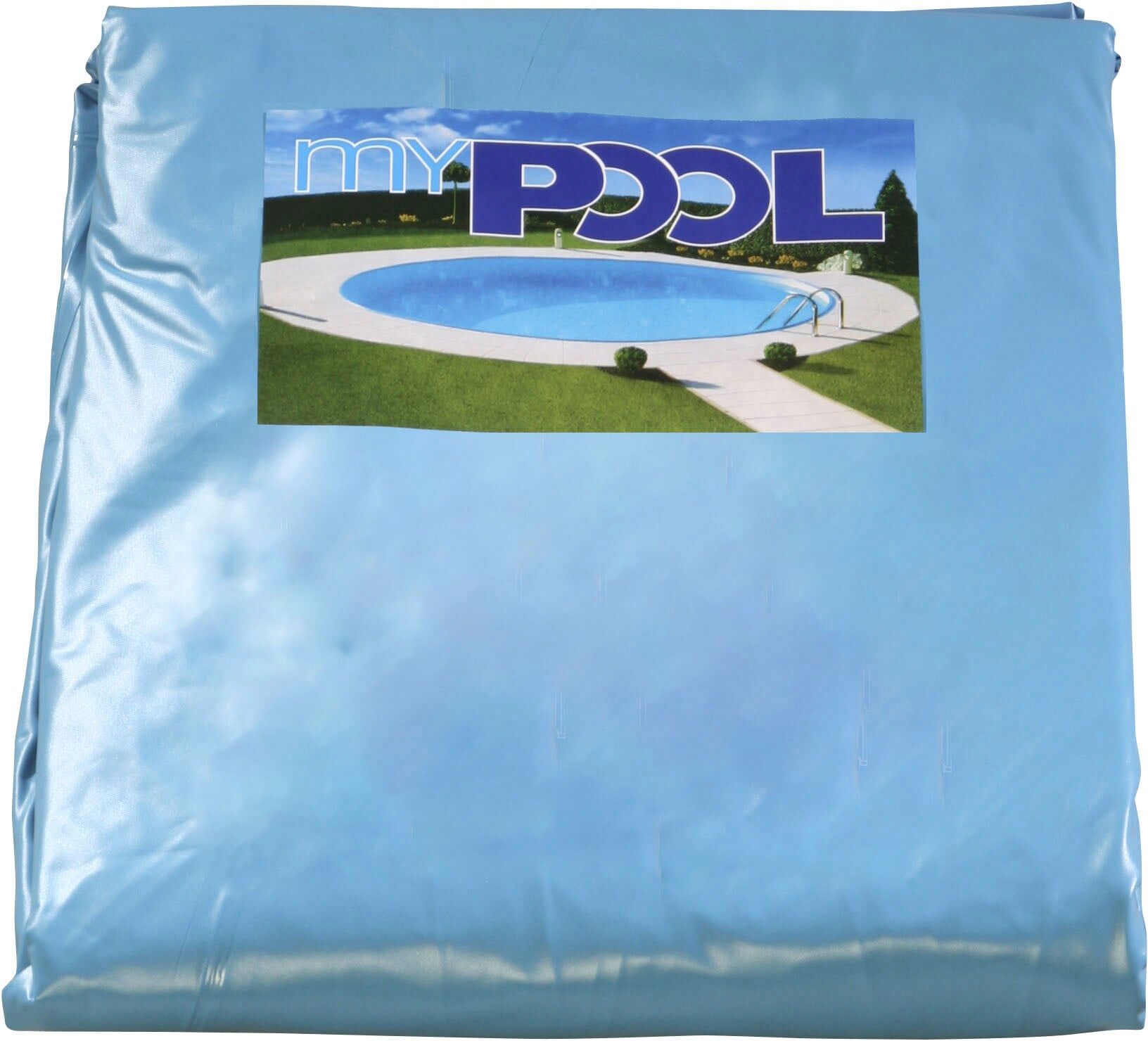 Poolinnenhülle MY POOL BWT, blau, H:110cm Ø:360cm, Polyvinylchlorid (PVC), Baufolien