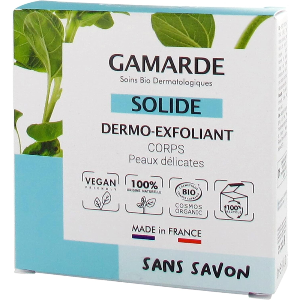 Gamarde Solid Dermo-Exfoliant Body Sensitive Skin 93mL