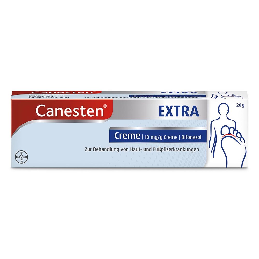Bayer Vital GmbH Canesten Extra Bifonazol gegen Haut- und Fußpilzerkrankungen 00679612