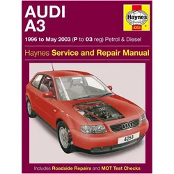 Audi A3 Petrol & Diesel (96 - May 03) Haynes Repair Manual, Ratgeber von Haynes Publishing