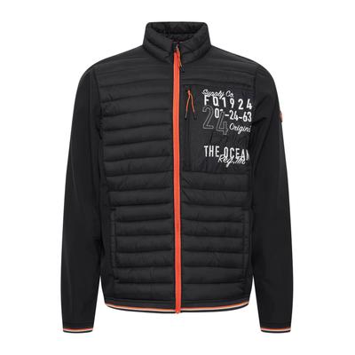 Softshelljacke FQ1924 "Softshelljacke FQJano", Herren, Gr. M, schwarz (schwarz beauty), Obermaterial: 100% Nylon NY., Jacken Softshelljacke