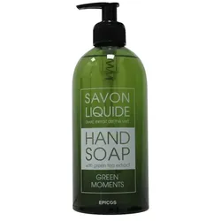 EPISAN Savon Liquide Green Moments 500 ml Flüssigseife Liquide Seife mit angenehmer Duftnote
