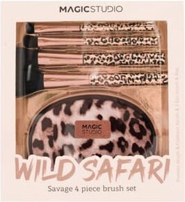 Magic Studio Wild Safari Savage Brush Lote 5 Peças