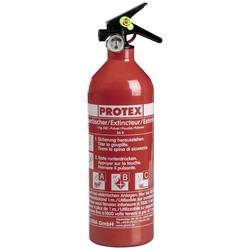 Protex PS1-X Pulverfeuerlöscher mit Manometer, fluorfrei 1 kg Brandklasse: A, B, C Inhalt 1 St. 000563.1831