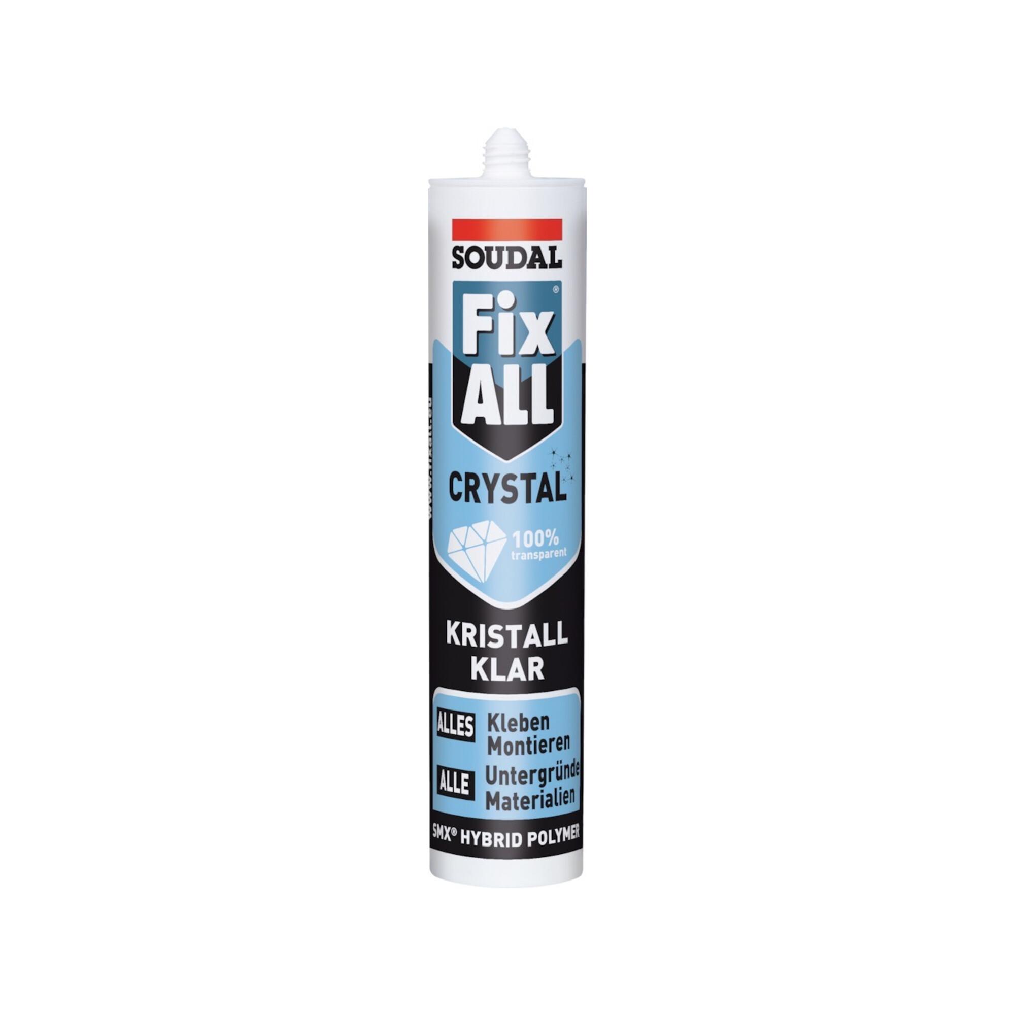 Soudal FIX ALL Fix ALL CRYSTAL 290ml glasklar (111104)