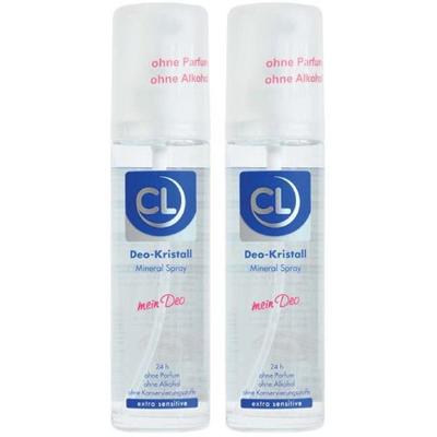 DEO Kristall Mineral Spray 2x 2x75 ml