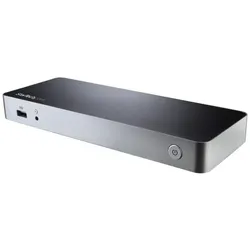 StarTech Dual USB C Dock - Windows - Pd (USB-C, 5 Ports), Dockingstation + USB Hub, Schwarz, Silber