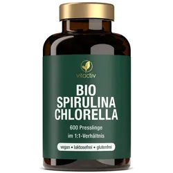 Vitactiv BIO SPIRULINA CHLORELLA 600 St