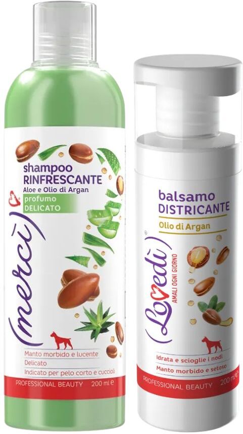 Kit Lovedi Shampoo e Balsamo Olio di Argan OLIO DI ARGAN